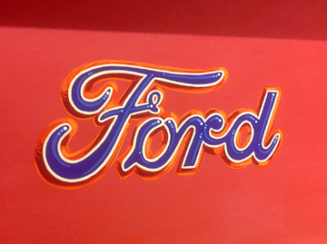Ford Embossed Logo